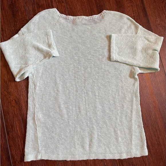 Chico’s lightweight sweater. Sea foam green. Size 1 in Chico’s (M woman). - Picture 3 of 6